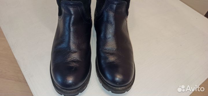 Сапоги зимние кожа 35 размер