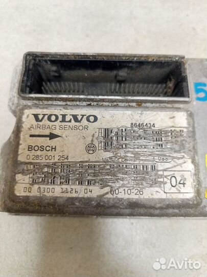 Блок SRS Вольво S60 1 RS RH