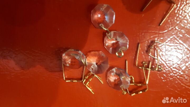 Хрусталики из чешского хрусталя