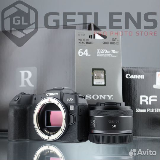 Canon RP + RF 50 1.8 + Sony 64GB (R270 W70)