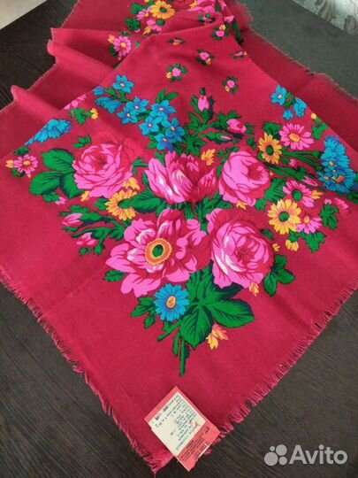 Платок камвольный и ч/ш СССР