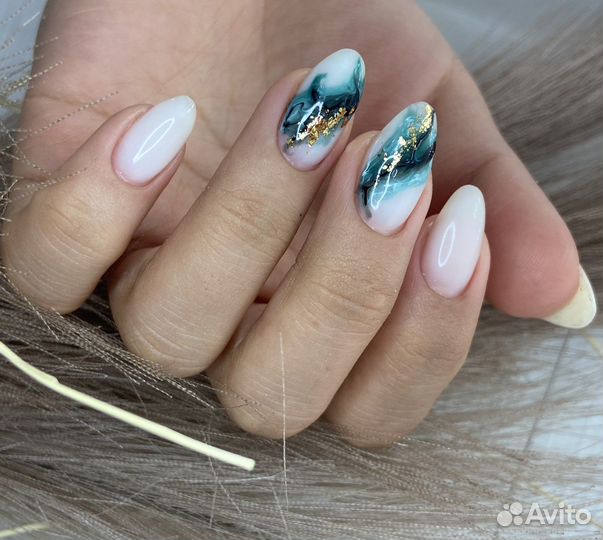 Маникюр с покрытием гель-лаком