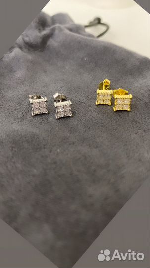 Серебряные серьги
