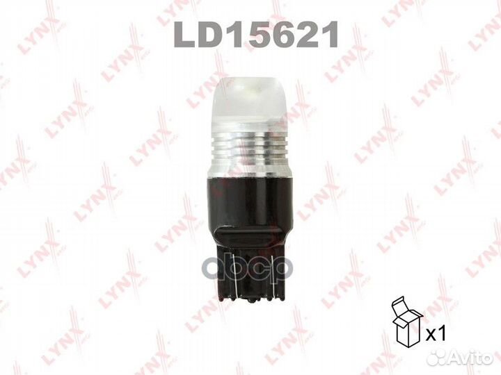Лампа светодиодная LED W21/5W T20 12V W3x16q SM
