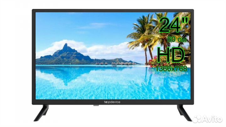 Телевизор Topdevice tdtv24BN02HBK