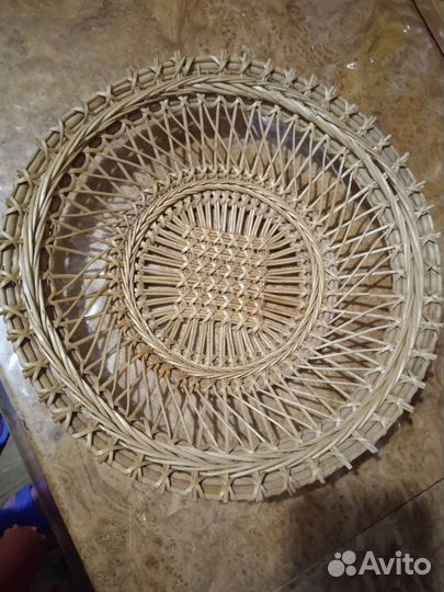 Хлебница плетеная
