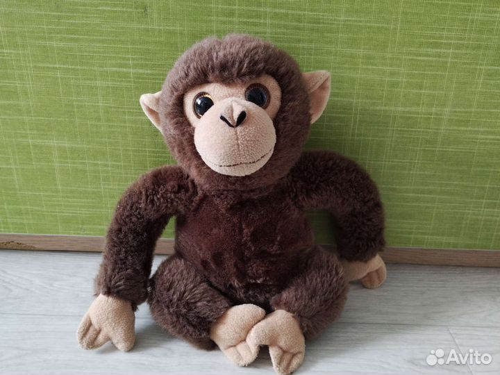 Мягкая пушистая игрушка. Обезьянка