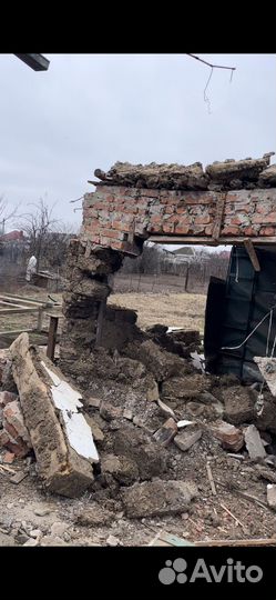 Слом зданий, строений