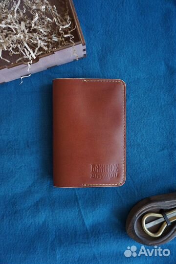 Обложка на паспорт (нат. кожа)