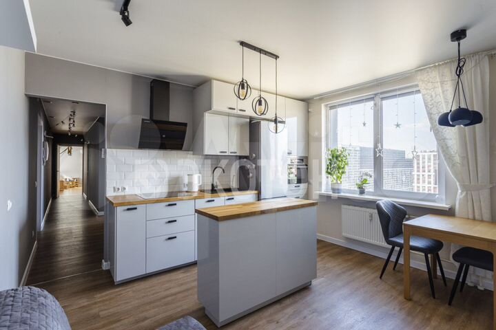 3-к. квартира, 72 м², 16/17 эт.