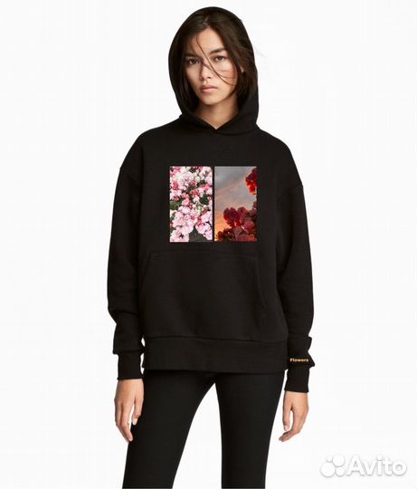 Зип худи женское