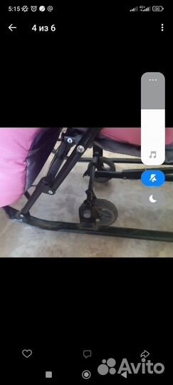 Детские санки коляска бу