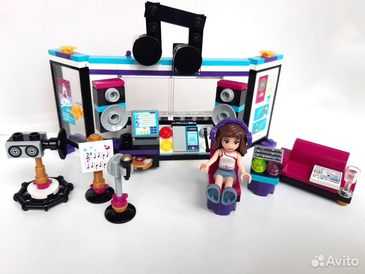 Lego Friends 41103. Студия звукозаписи