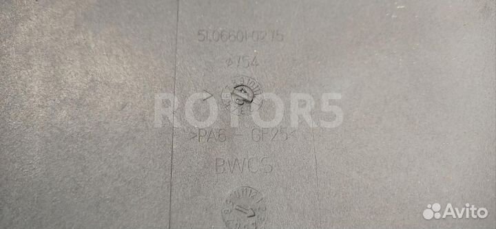 Крыльчатка вискомуфты MAN TGX 2007 51066010275