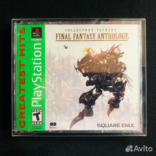 Игра PS1 лицензия Final Fantasy Anthology