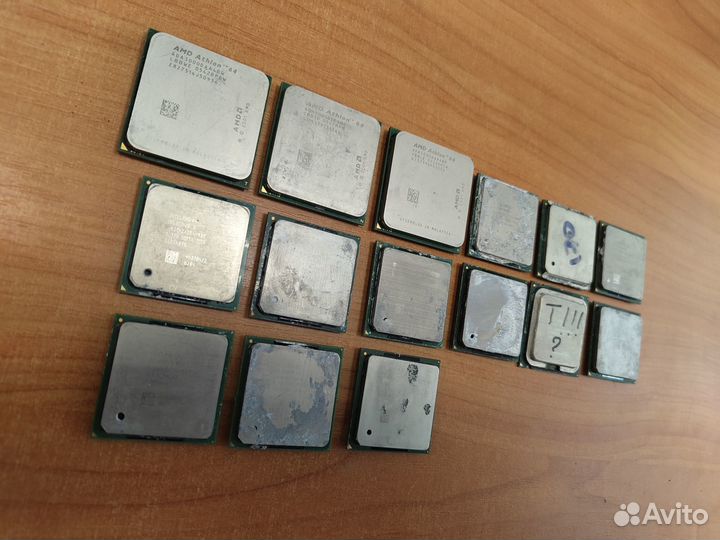 Процессоры Celeron Pentium Athlon
