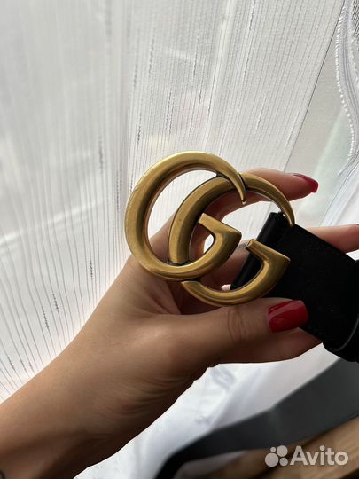 Ремень женский кожаный gucci