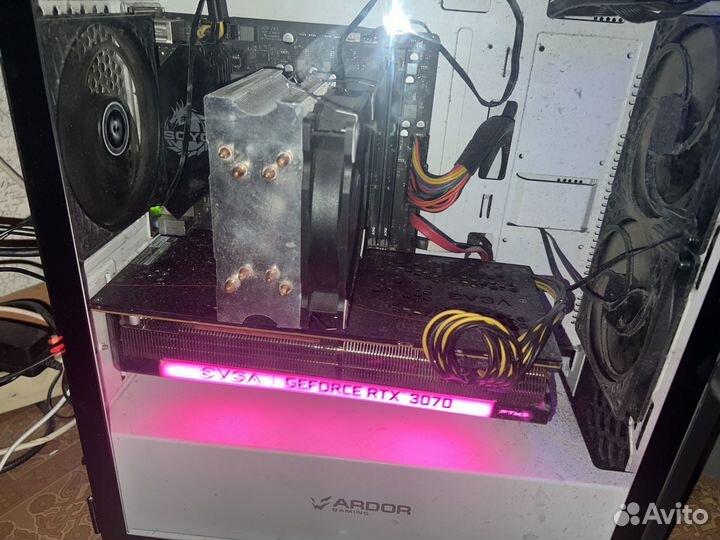 Игровой пк ryzen 5 5600 rtx 3070 16 gb
