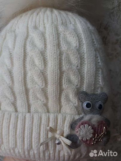 Шапка зимняя для девочки