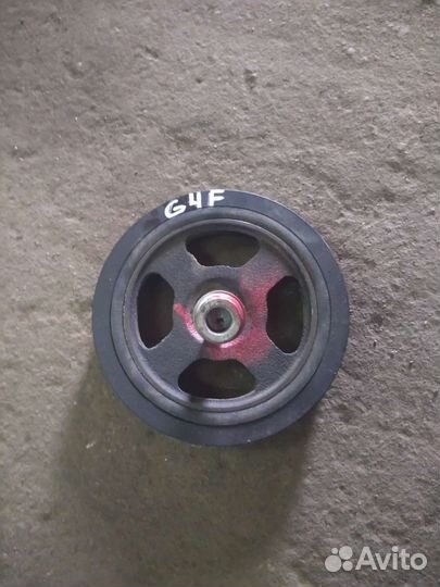 Kia rio 3 hyundai solaris шкив коленвала