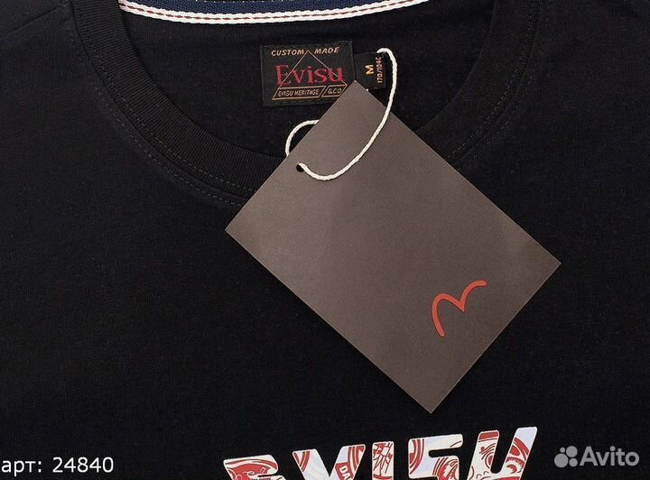 Футболка Evisu Чёрная