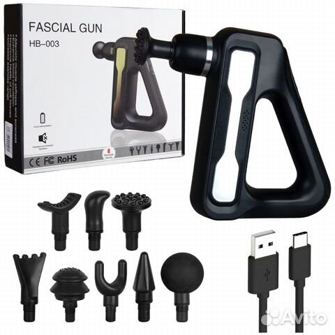 Перкуссионный массажер / Массажный пистолет