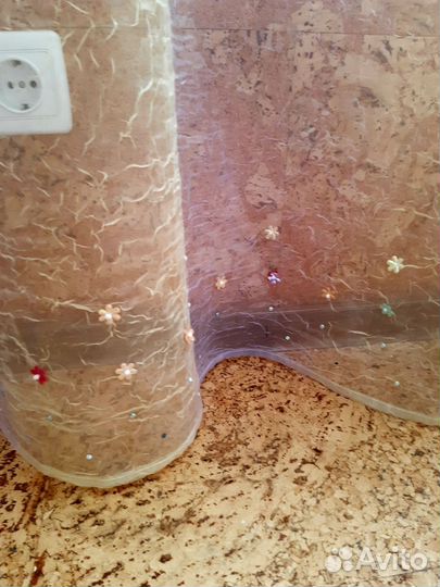 Шторы тюль органза 6 м