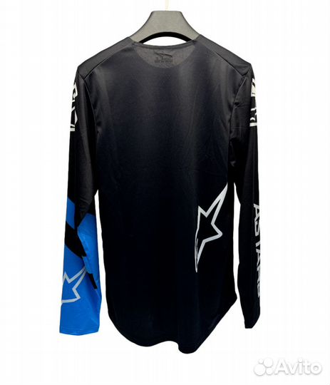 Джерси Alpinestars черный синий M