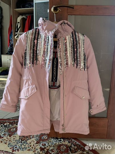 Куртка для девочки 140