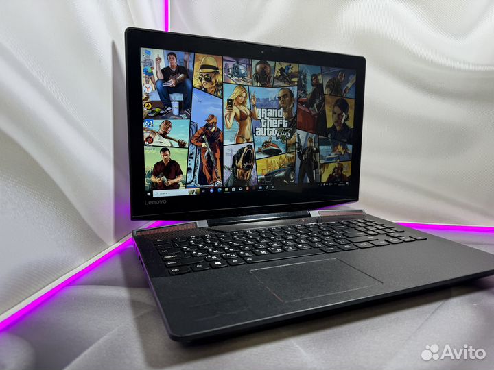 Игровой ноутбук Lenovo i7 / 8Gb / FHD / GTX /240SS