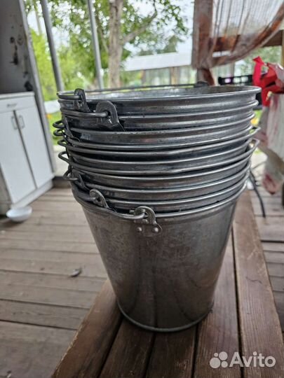 Ведро оцинкованное 8 литров