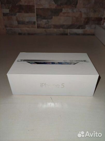Коробка от iPhone 5