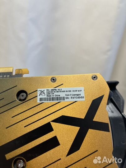 XFX RS Rx 480 8Gb Gddr5 видеокарта