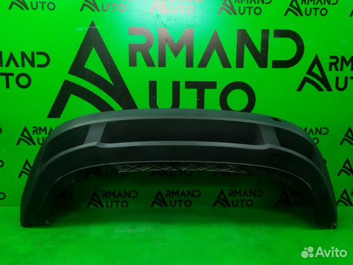 Юбка бампера задняя Skoda Kodiaq 1 2016-2022