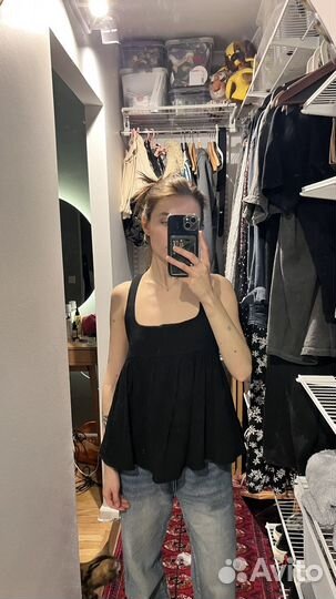 Топ lime черный