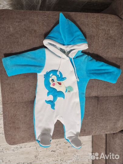 Комбинезон утепленный(новый)