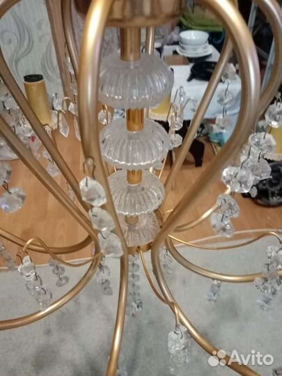 Хрустальная люстра СССР