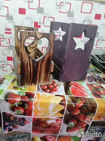 Ящик деревянный подарочный