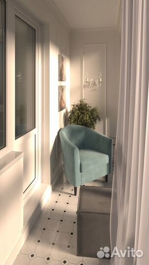 3d визуализация интерьера