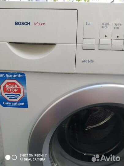 Стиральная машина bosch maxx 6