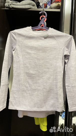 Термобелье женское, серый цвет, glissade