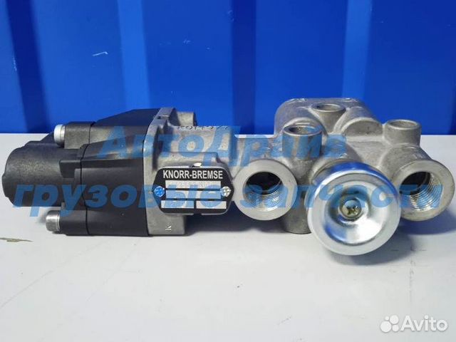 Кран подъема оси Шмитц замена knorr K035570N00