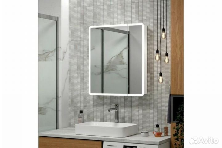 Зеркало-шкаф Reflection Chill LED 700x800 RF2314CH