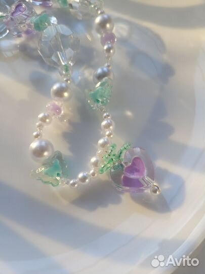 Колье ожерелье бижутерия