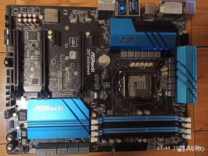 Материнская плата asrock z97 extreme 6