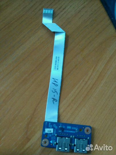 Плата 2 usb + шлейф ls-a993r hp15