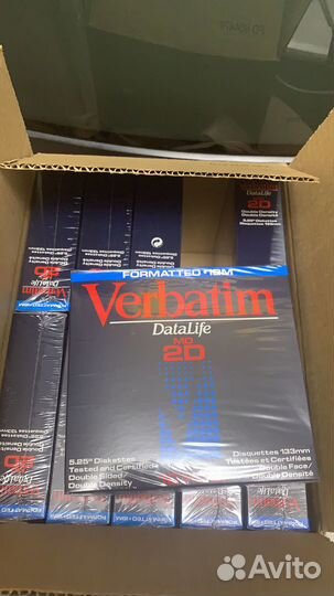 Дискеты 5.25 Verbatim Datalife MD 2D