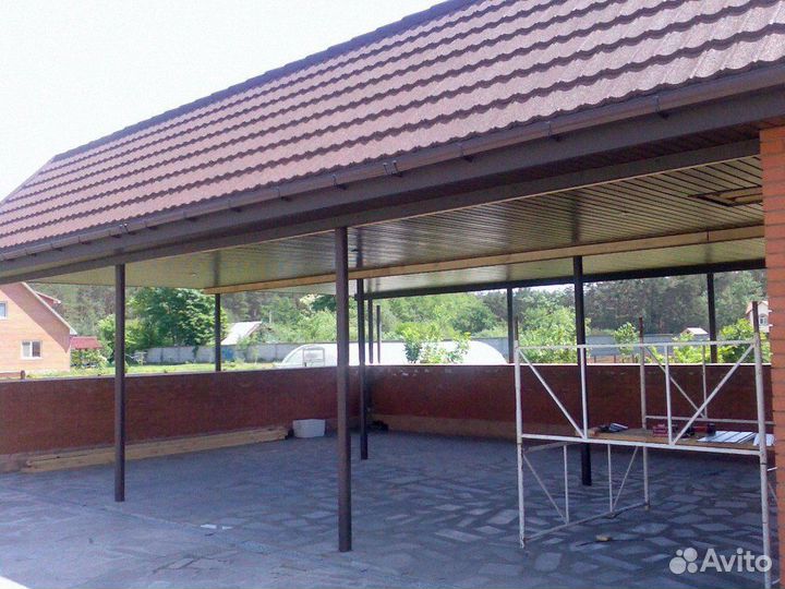 Навес для машины