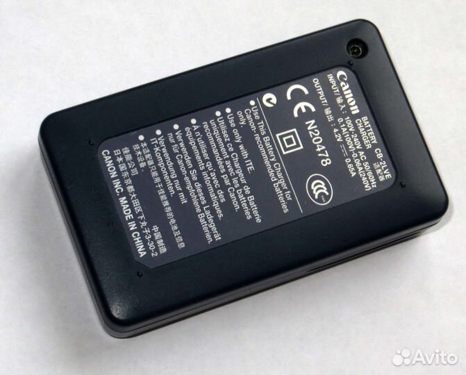 Оригинальное зарядное устройство Canon