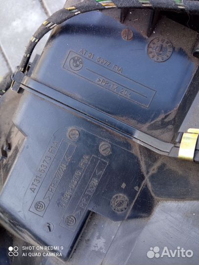 Корпус печки от бмв 5 е-39